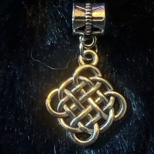 Intricate Gold Celtic Knot Necklace